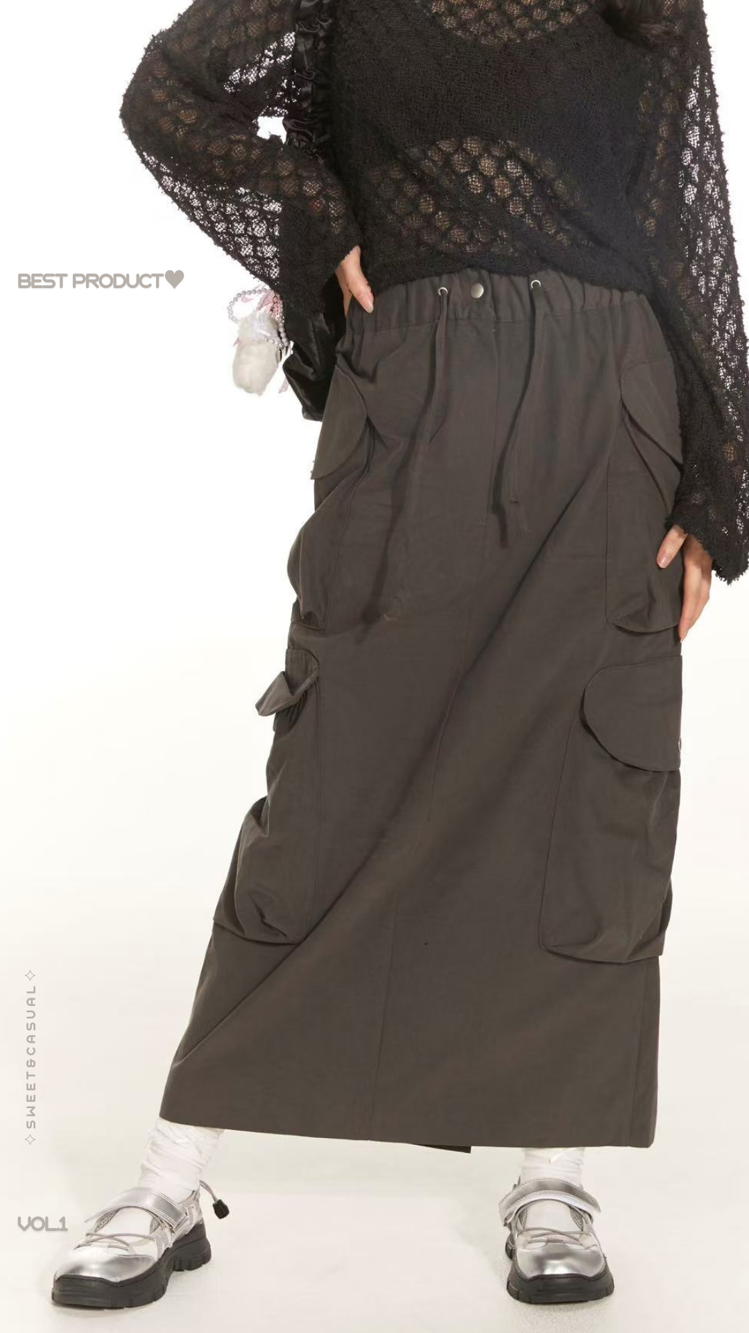 日雜CityWalk🇯🇵!機能風工裝長裙