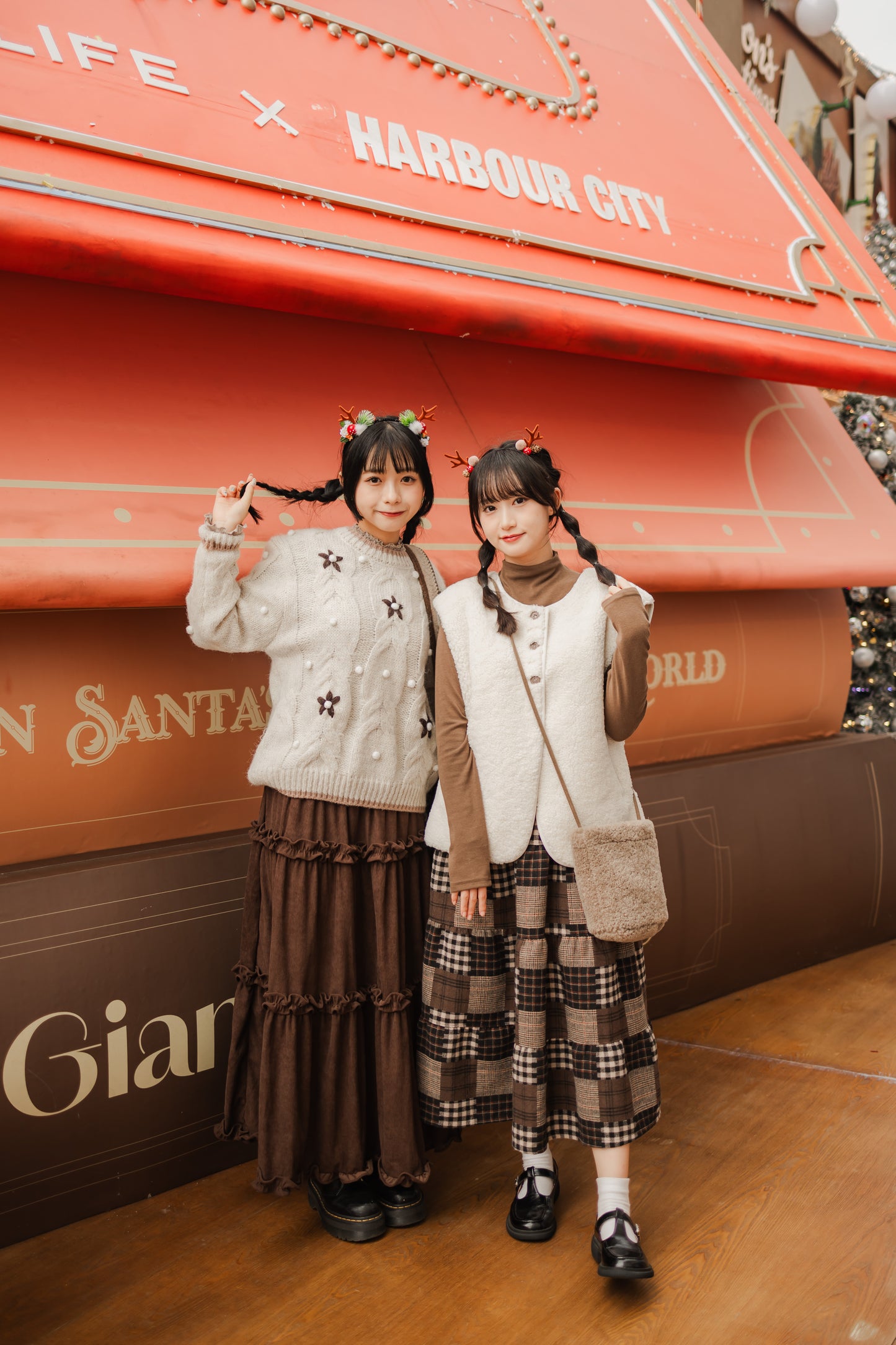 秋冬毛衣款!花朵拼色QQ毛衣🤎