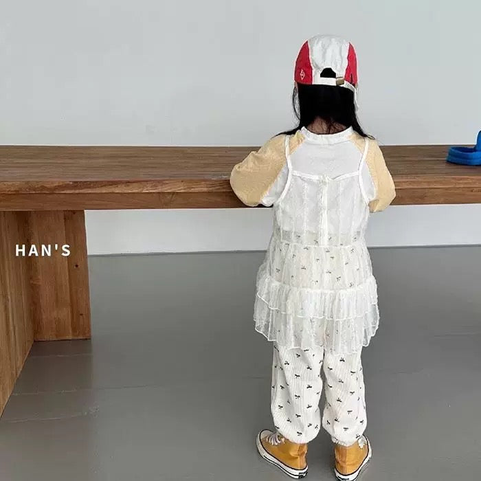 日系蕾絲吊帶背心✨🤍