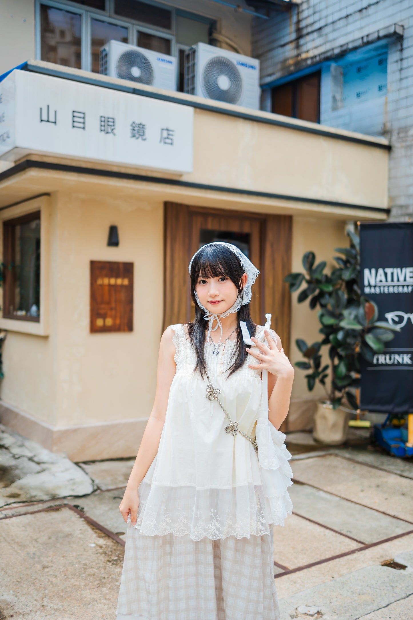 日系甜美泡泡裙-杏色🤹🏻♀️🌼