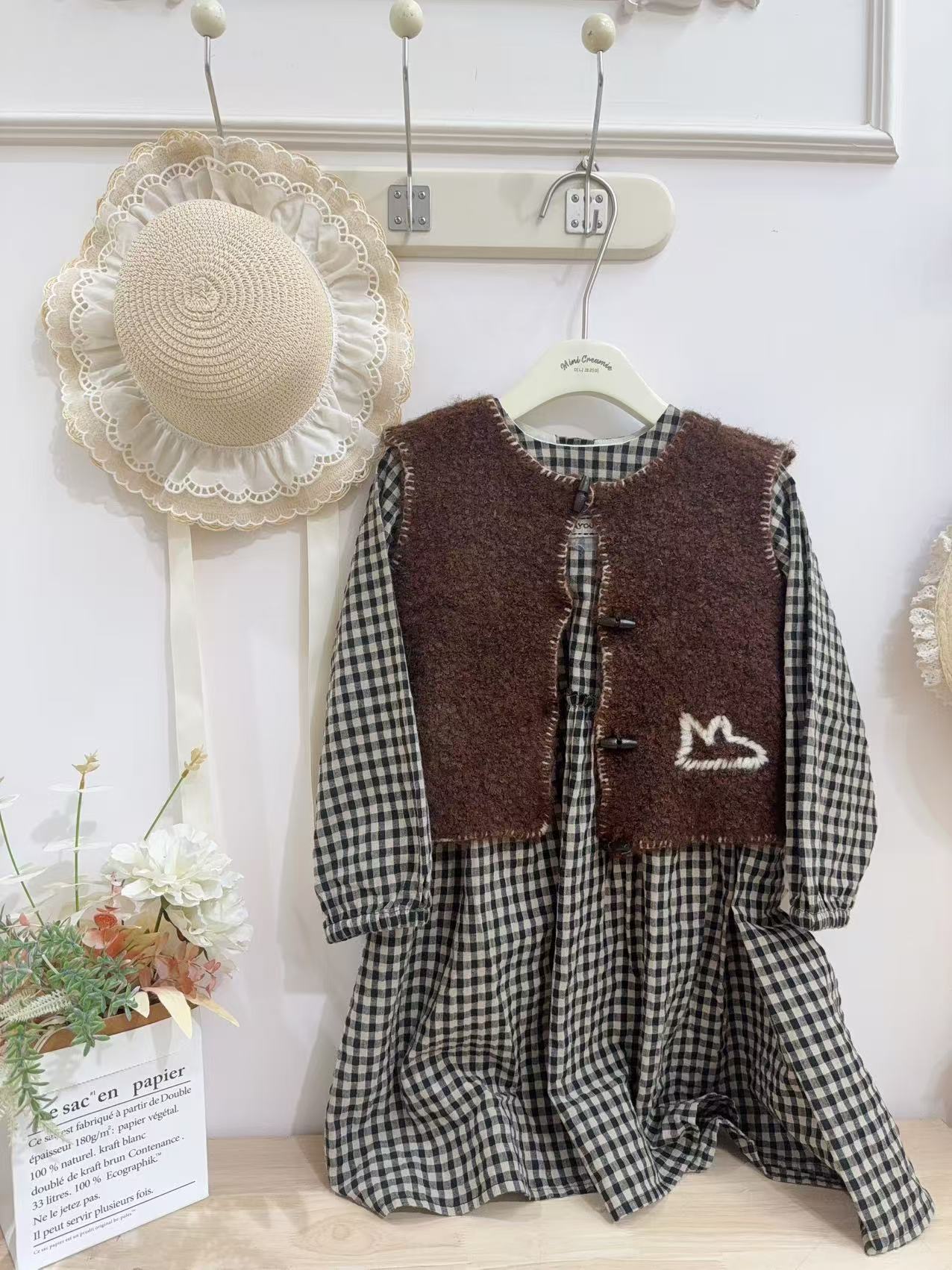 【冬季清倉☃️❄️】 格子連身裙