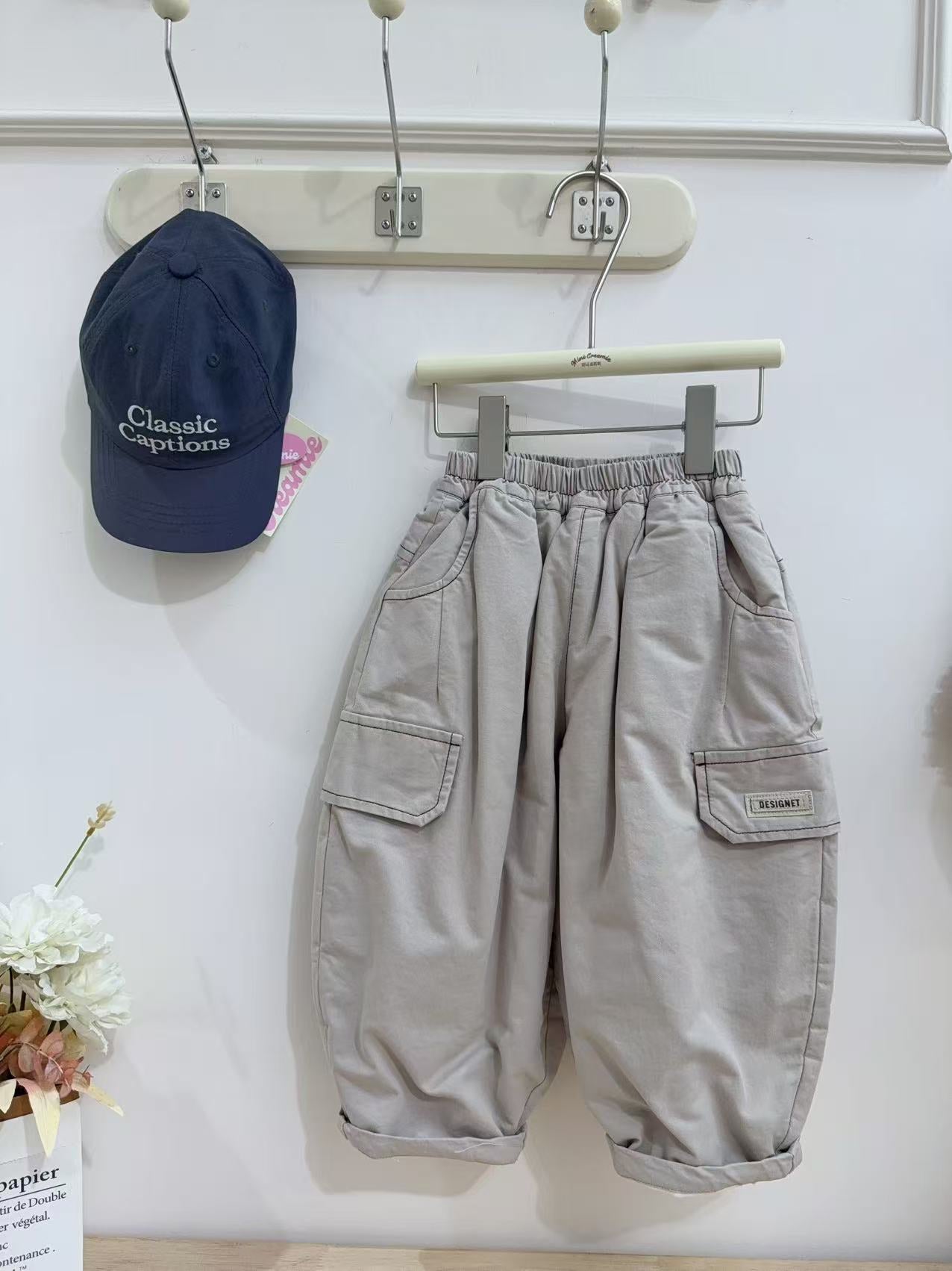 【冬季清倉☃️❄️】 鬆緊工裝長褲