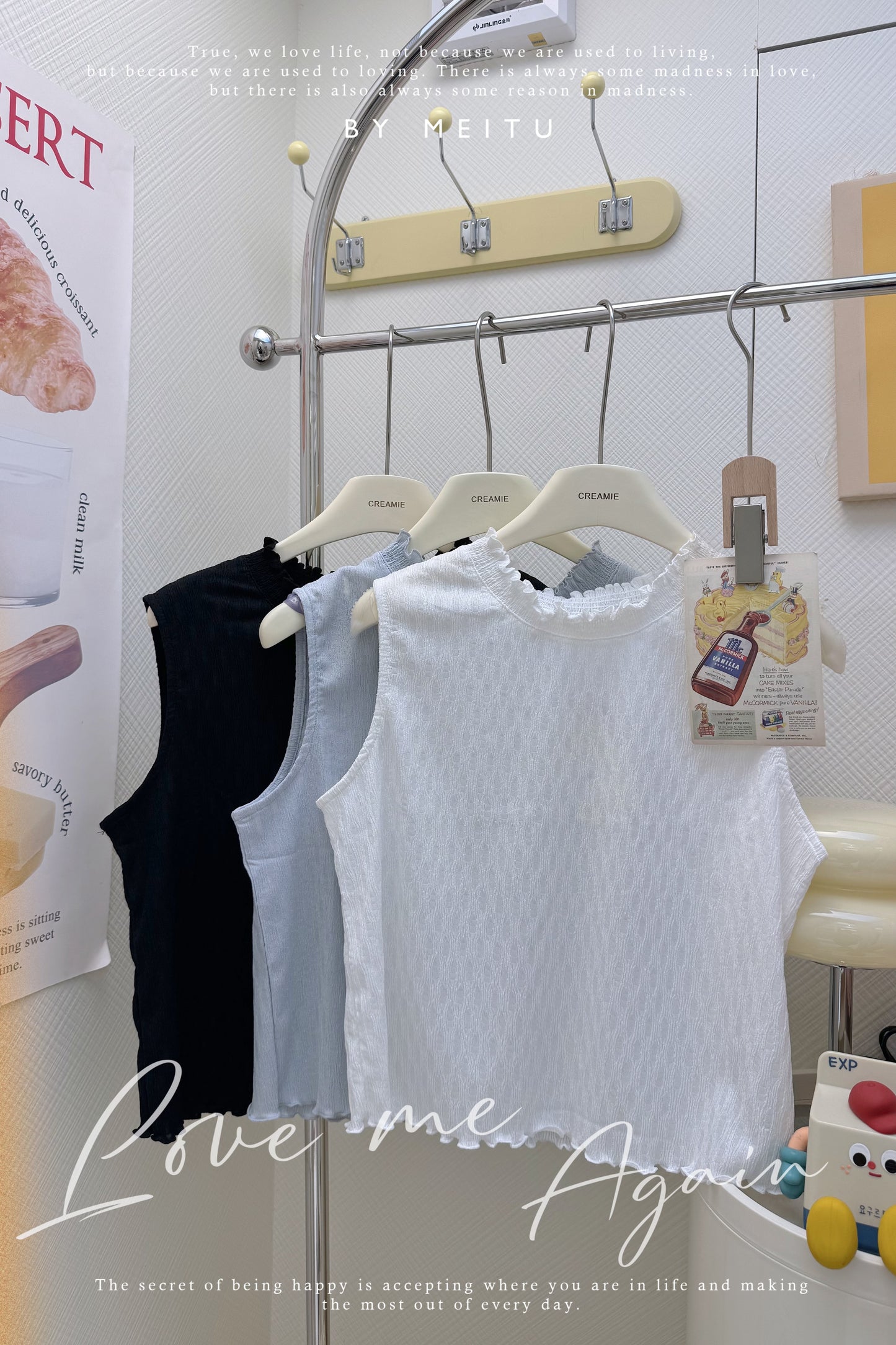 三色入🌼Ruffle花邊背心套裝