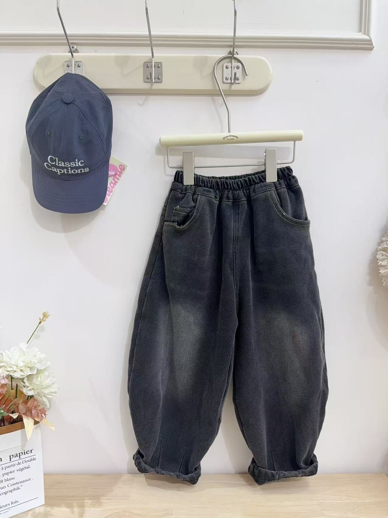 【冬季清倉☃️❄️】 鬆緊牛仔褲