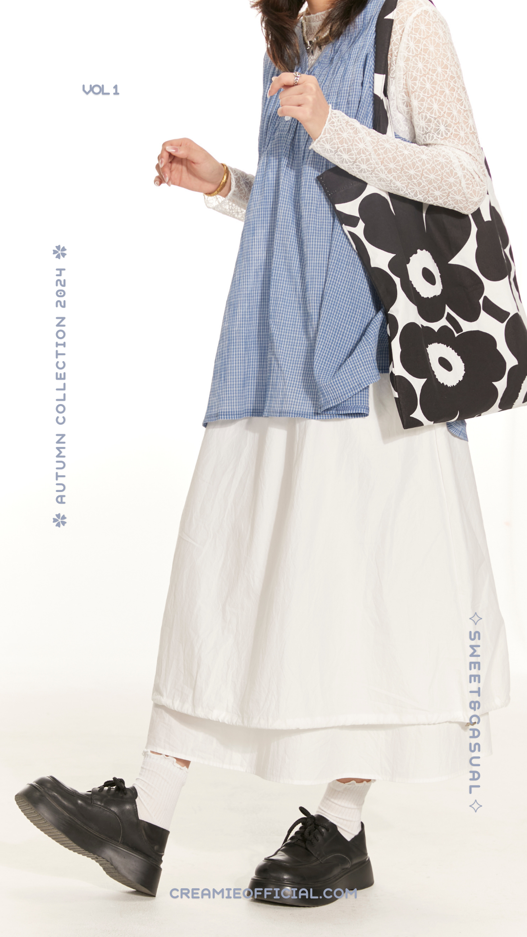 Fluffy Cloud skirt - 蓬蓬疊層氣球裙-白色📧