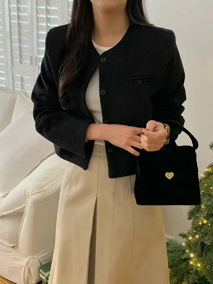 溫柔短款小香風外套🌷