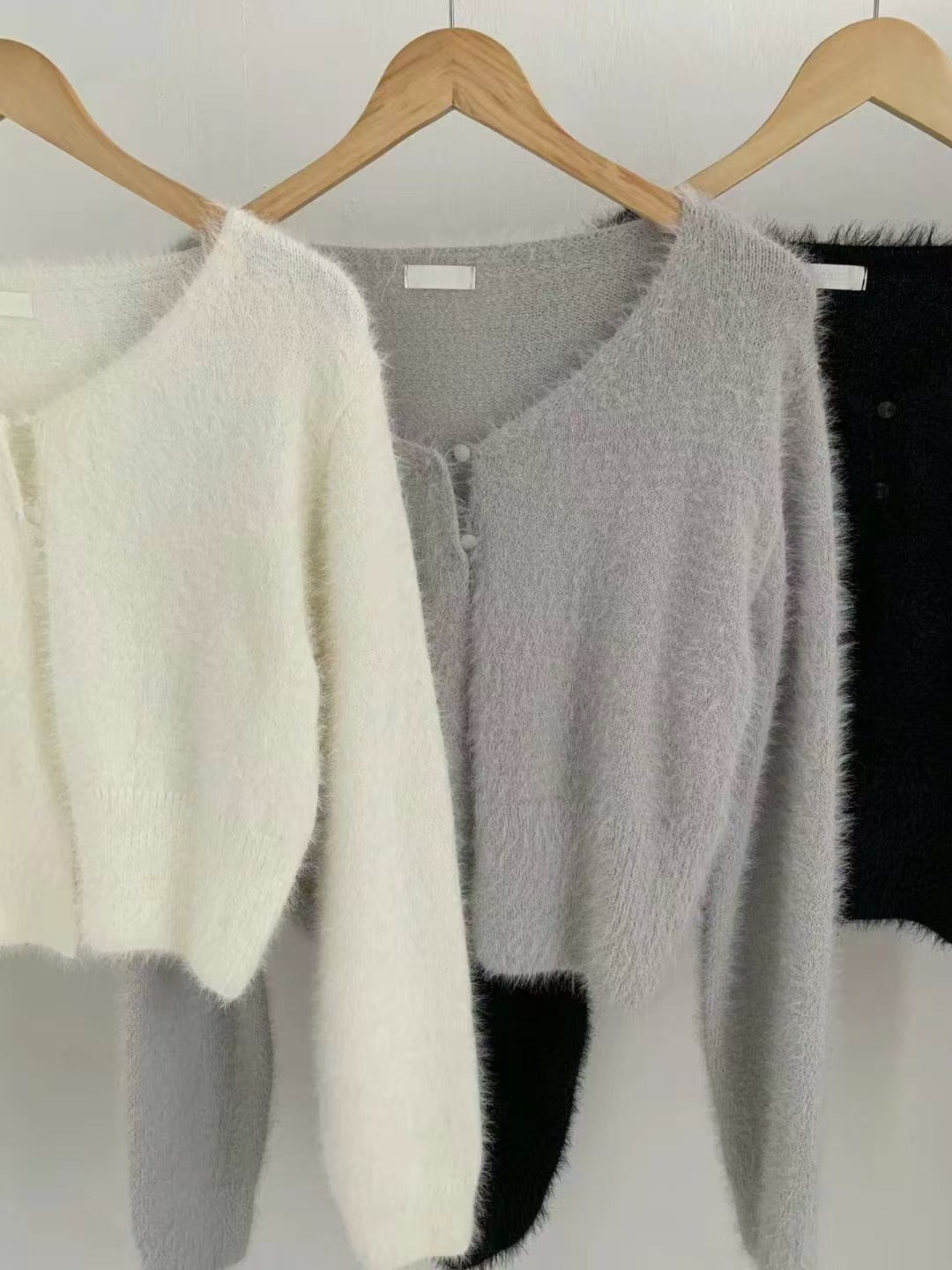 簡約百搭馬海毛毛衣🎡