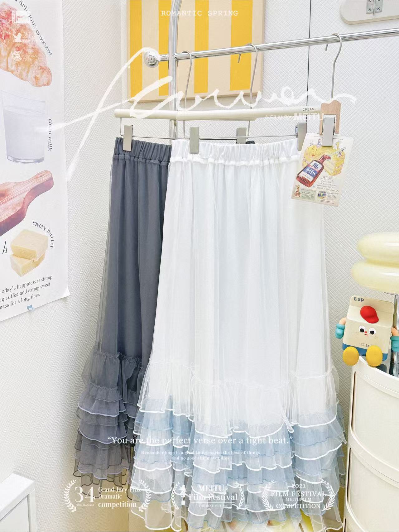 氣質漸變莎莎蛋糕長裙🍰