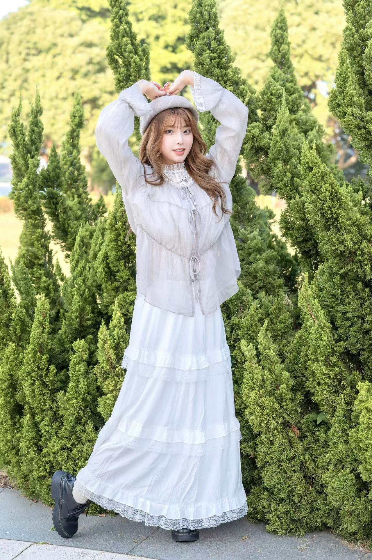 秋季日系必選TOP 3!繽紛薄紗罩衫🍒