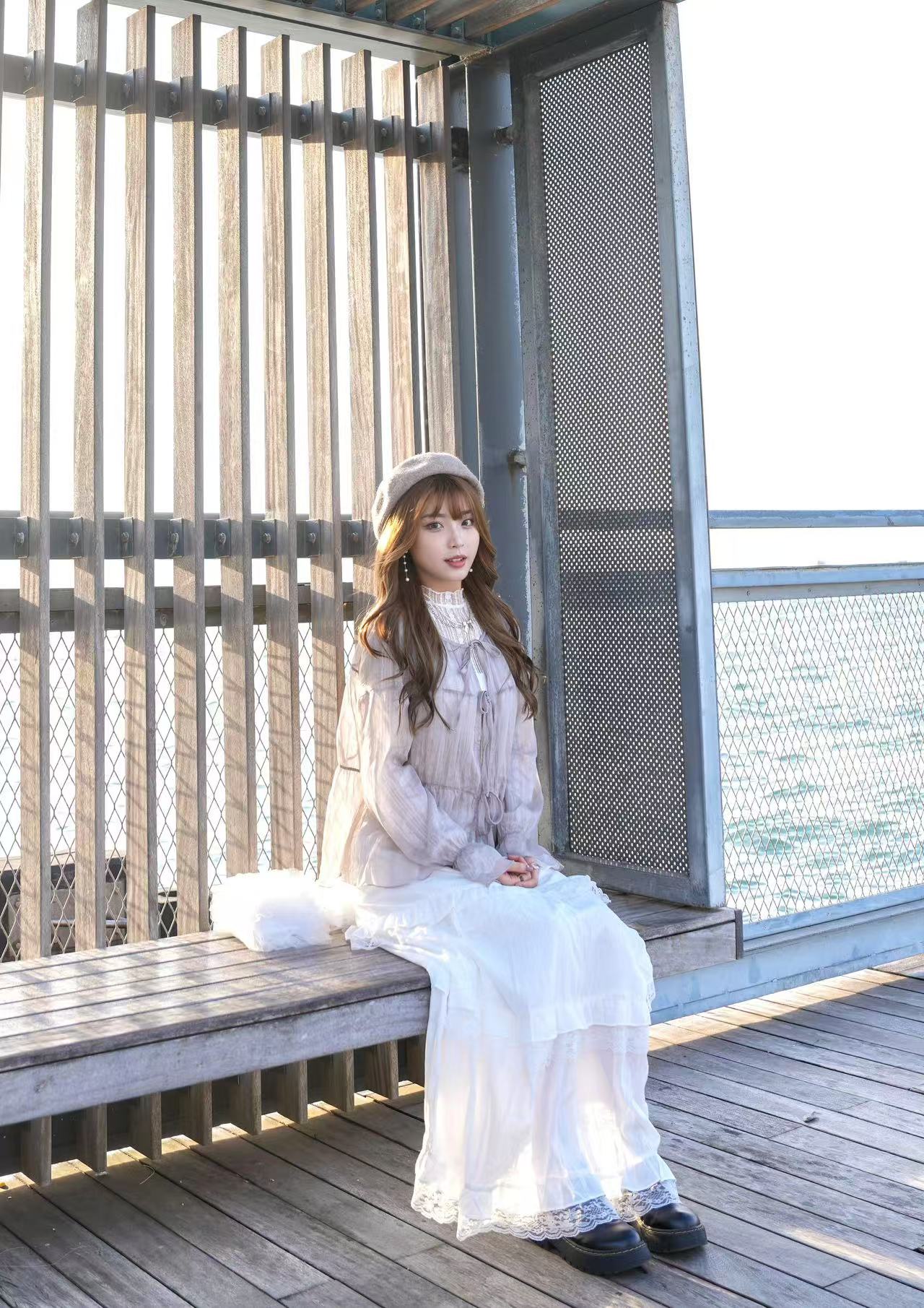 門店爆單款!奶油蕾絲層次蛋糕裙🎀