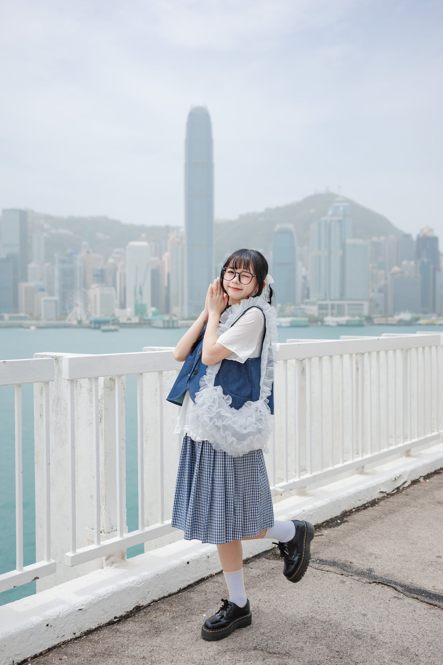 Citywalk 📸🖤工裝牛仔蝴蝶馬甲
