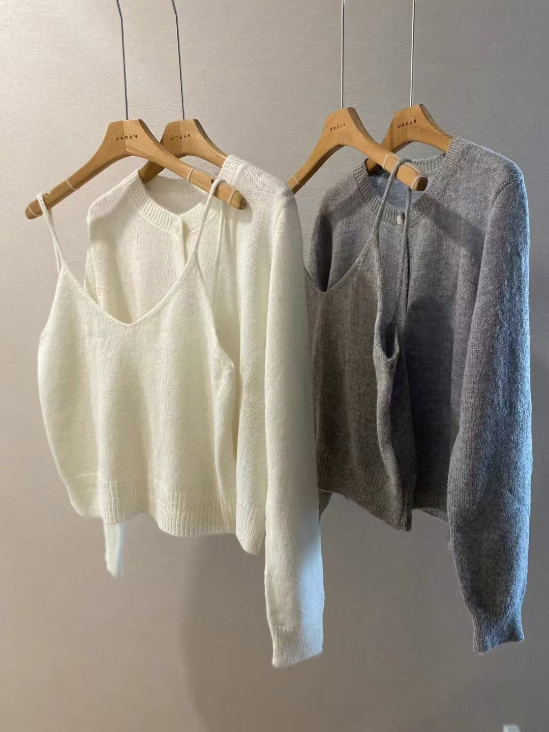 簡約百搭兩件套毛衣🧶