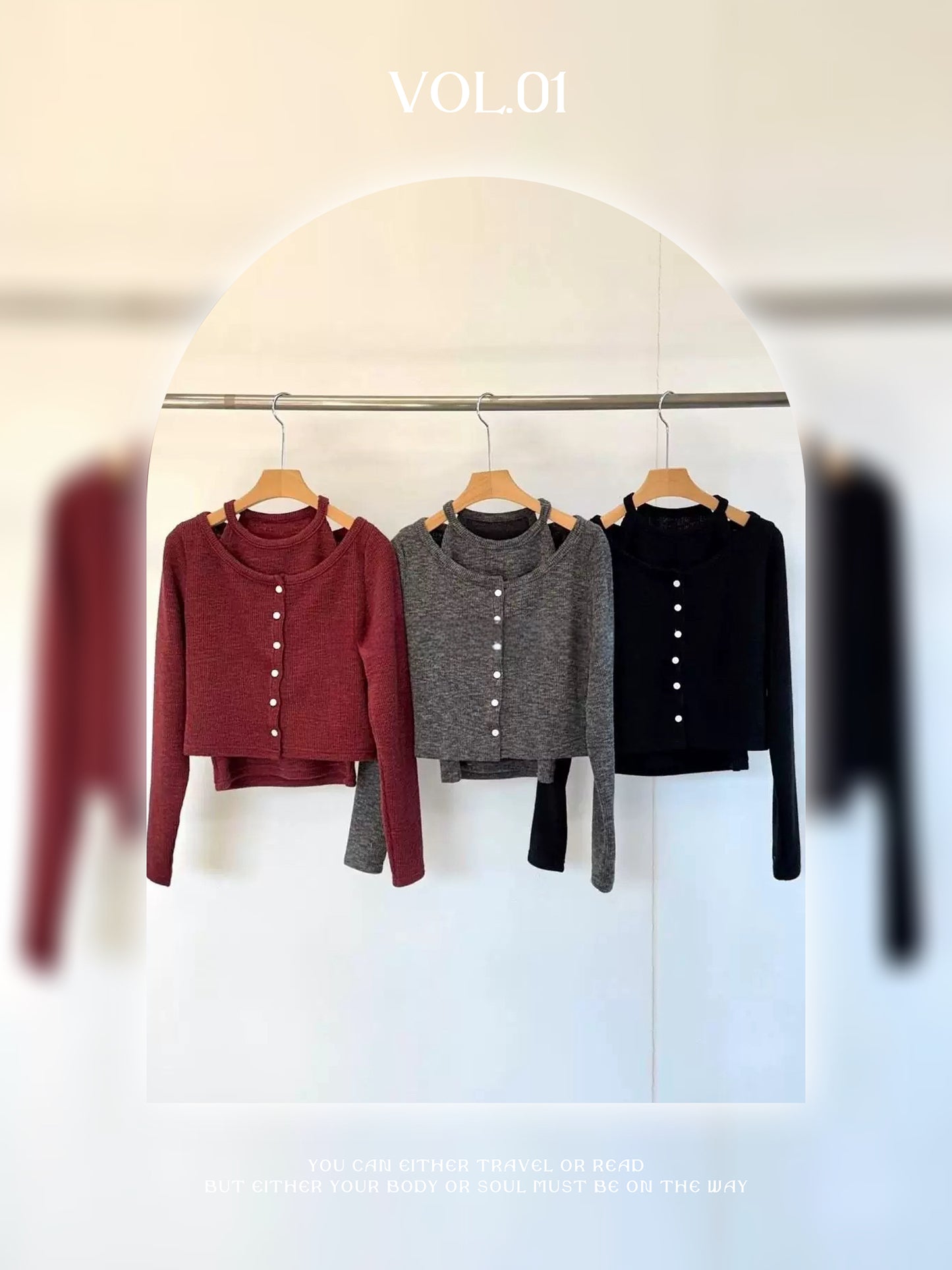 New Year Collection🧧♥️背心露肩套裝✨