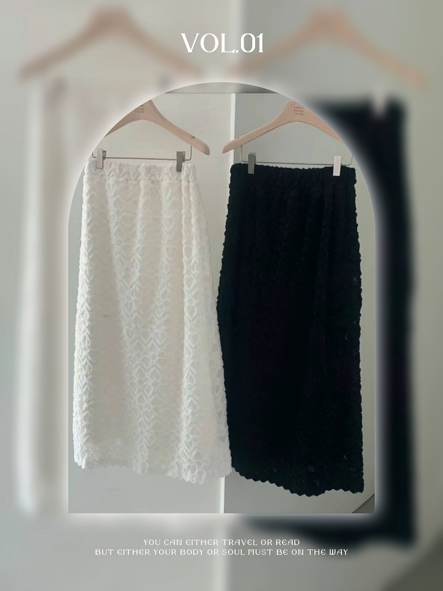 日系鬆緊甜美蕾絲長裙🎀