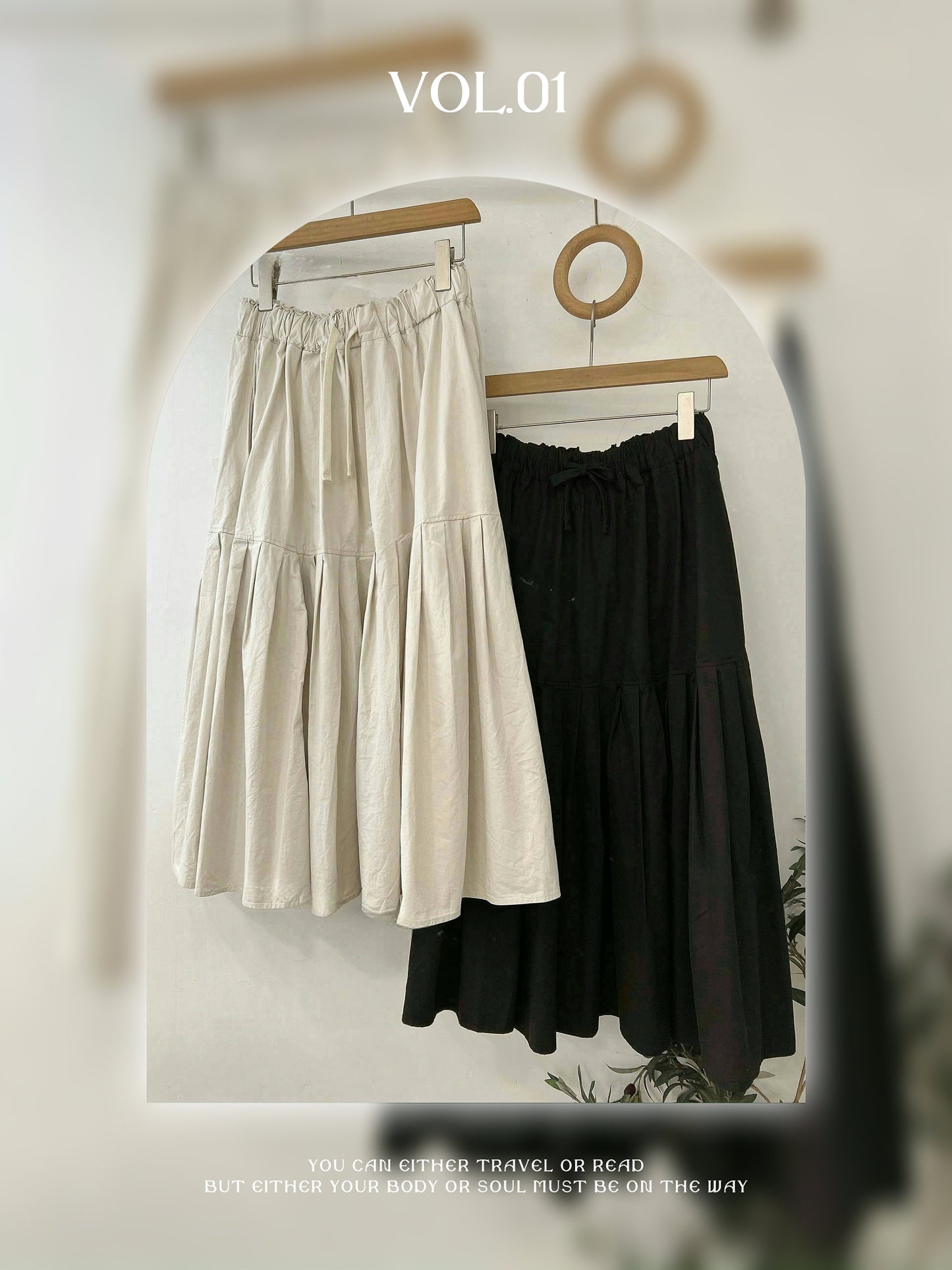 日系重工傘型百褶長裙🧸