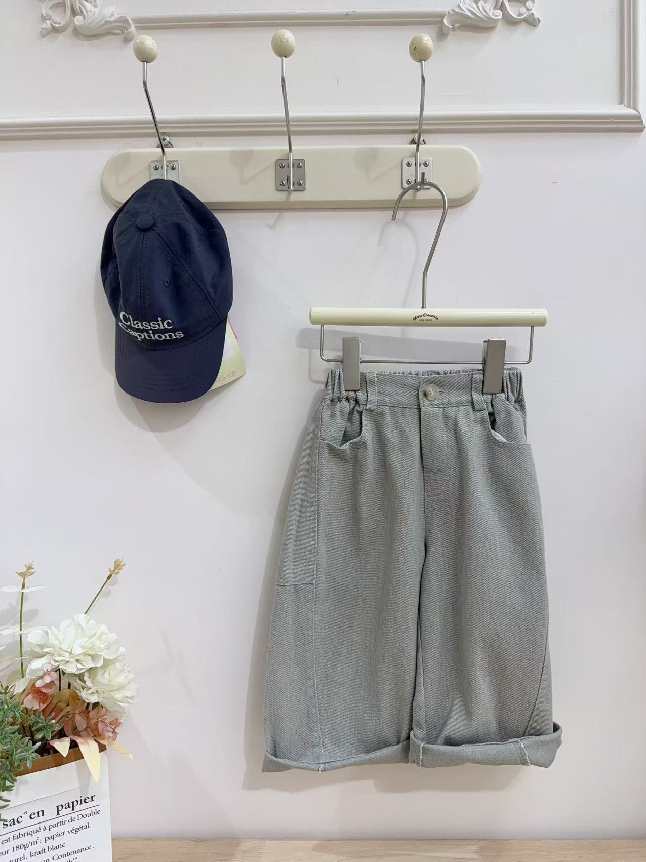 【冬季清倉☃️❄️】 扣鈕牛仔褲