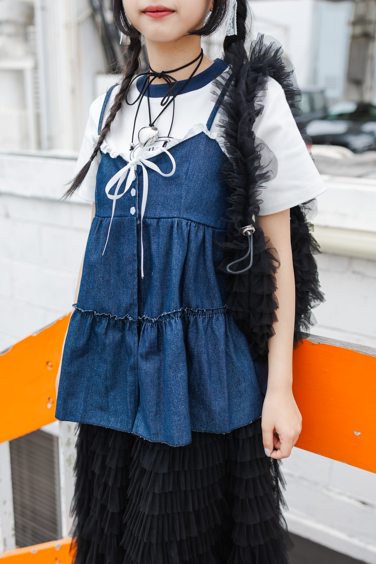 Sunday Forever💙✨拼邊短袖上衣