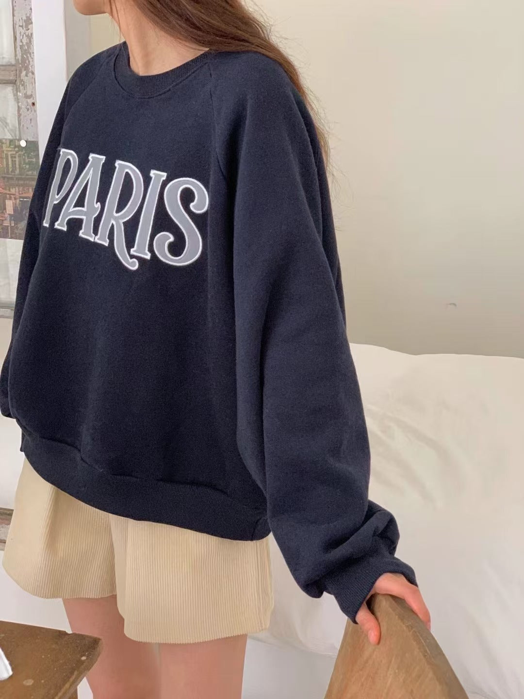 簡約百搭寬鬆衛衣 🏷️