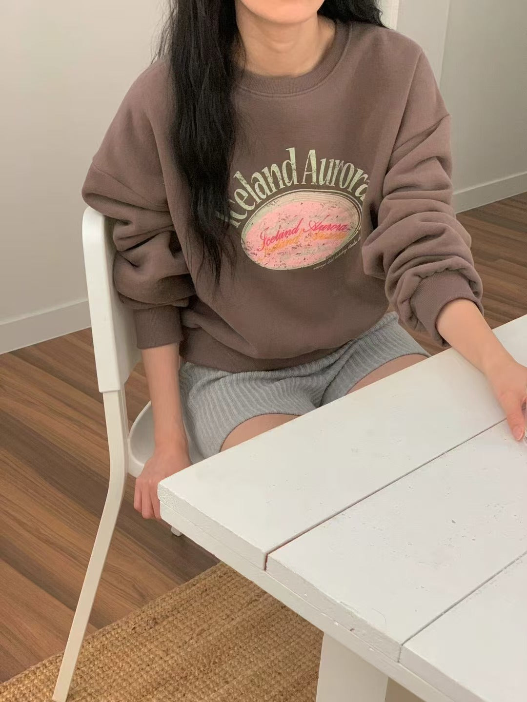 簡約減齡字母印花衛衣🥯