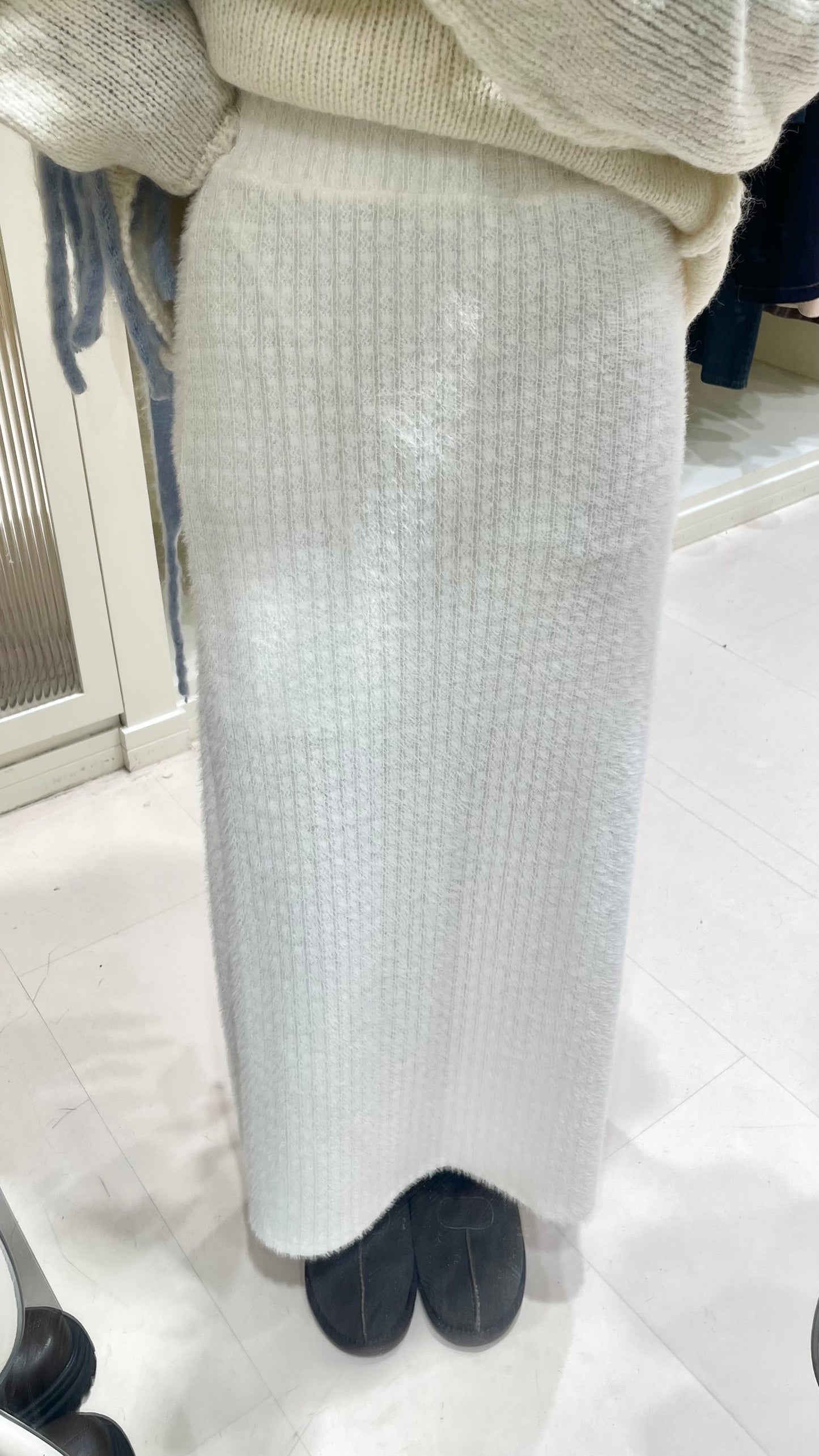 鬆緊絨面毛毛半身裙🩰✨