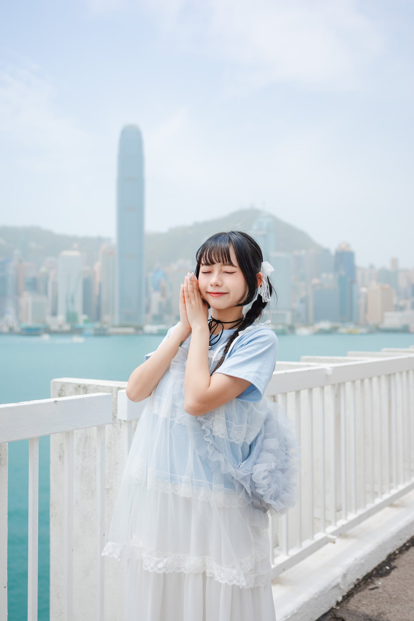 雲朵花花天藍色Tee🩵🌼