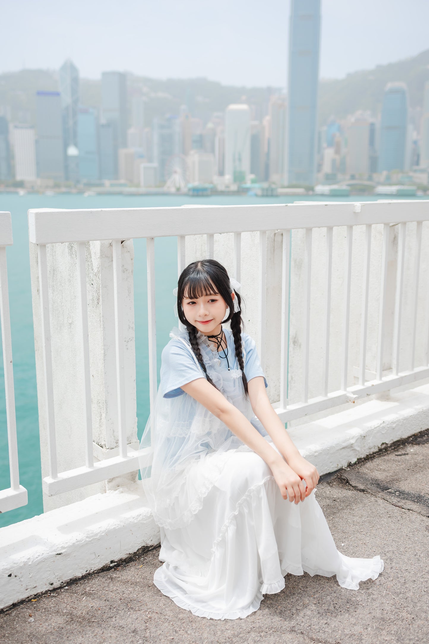 雲朵花花天藍色Tee🩵🌼