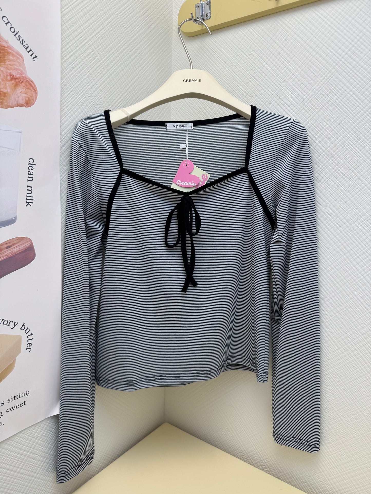 【冬季清倉☃️❄️】 方領條紋上衣