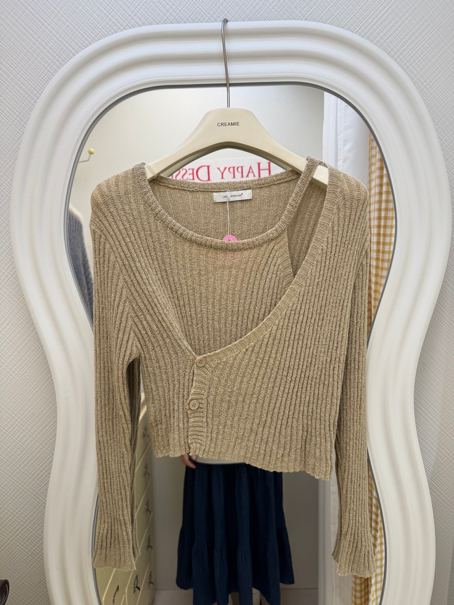 【冬季清倉☃️❄️】 針織假兩件上衣