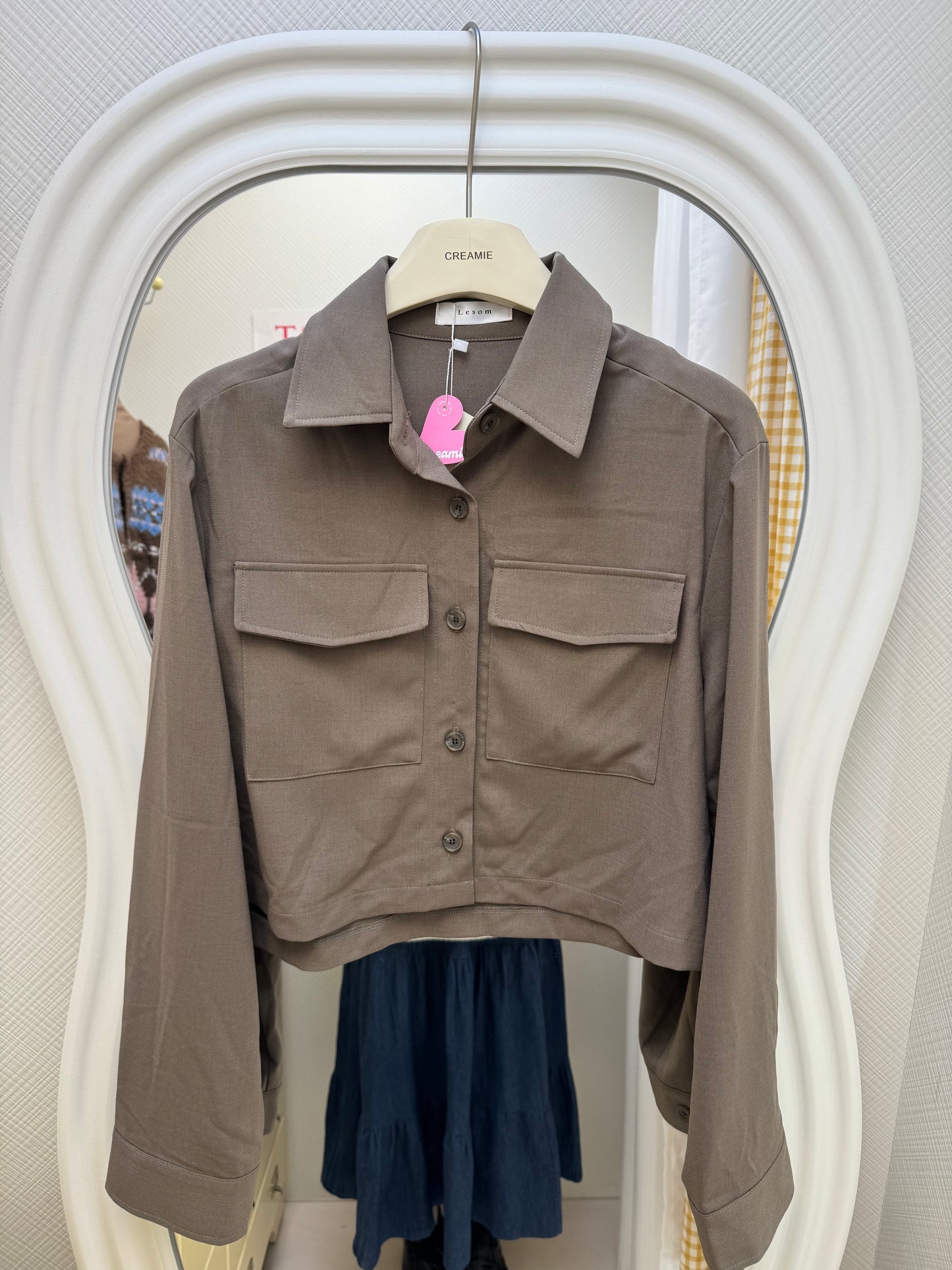 【冬季清倉☃️❄️】 翻領扣鈕襯衫