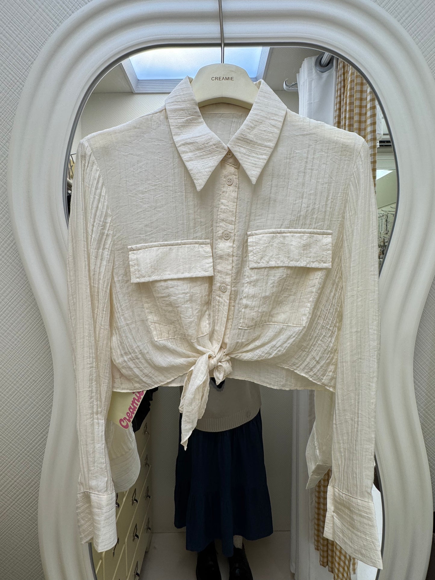 【冬季清倉☃️❄️】 翻領雪紡襯衫