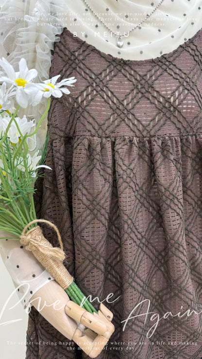 韓系疊穿波點套裝🛒