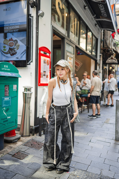 美式甜辣風拼接球衣🛒🖤