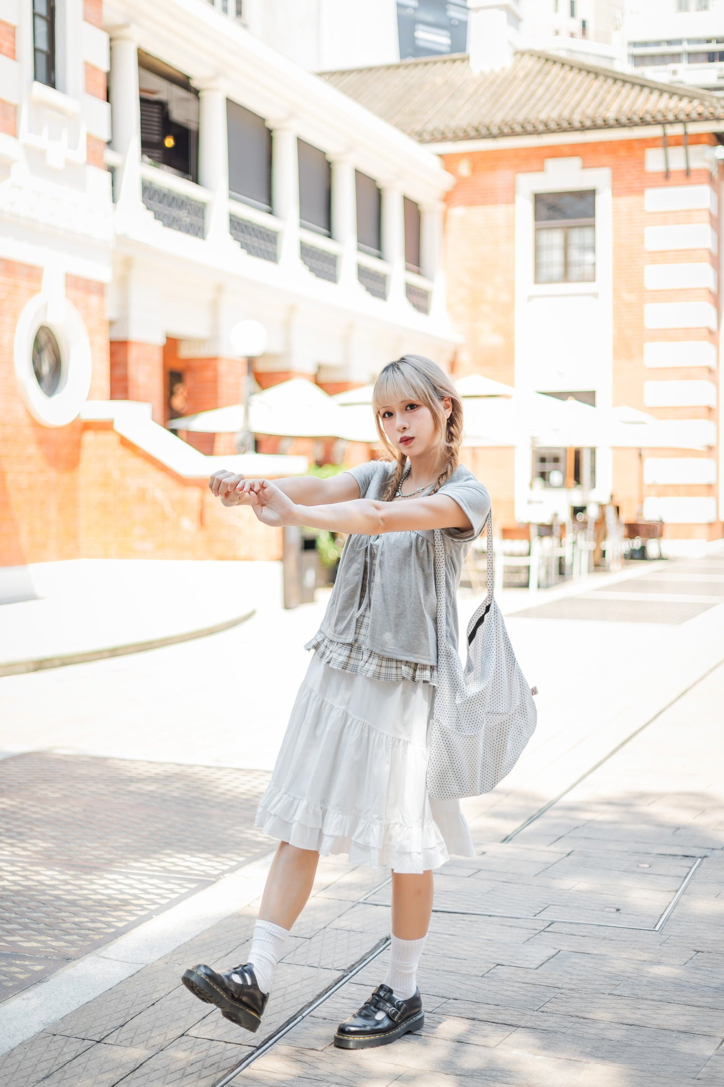 日系簡約百搭蛋糕裙🍰