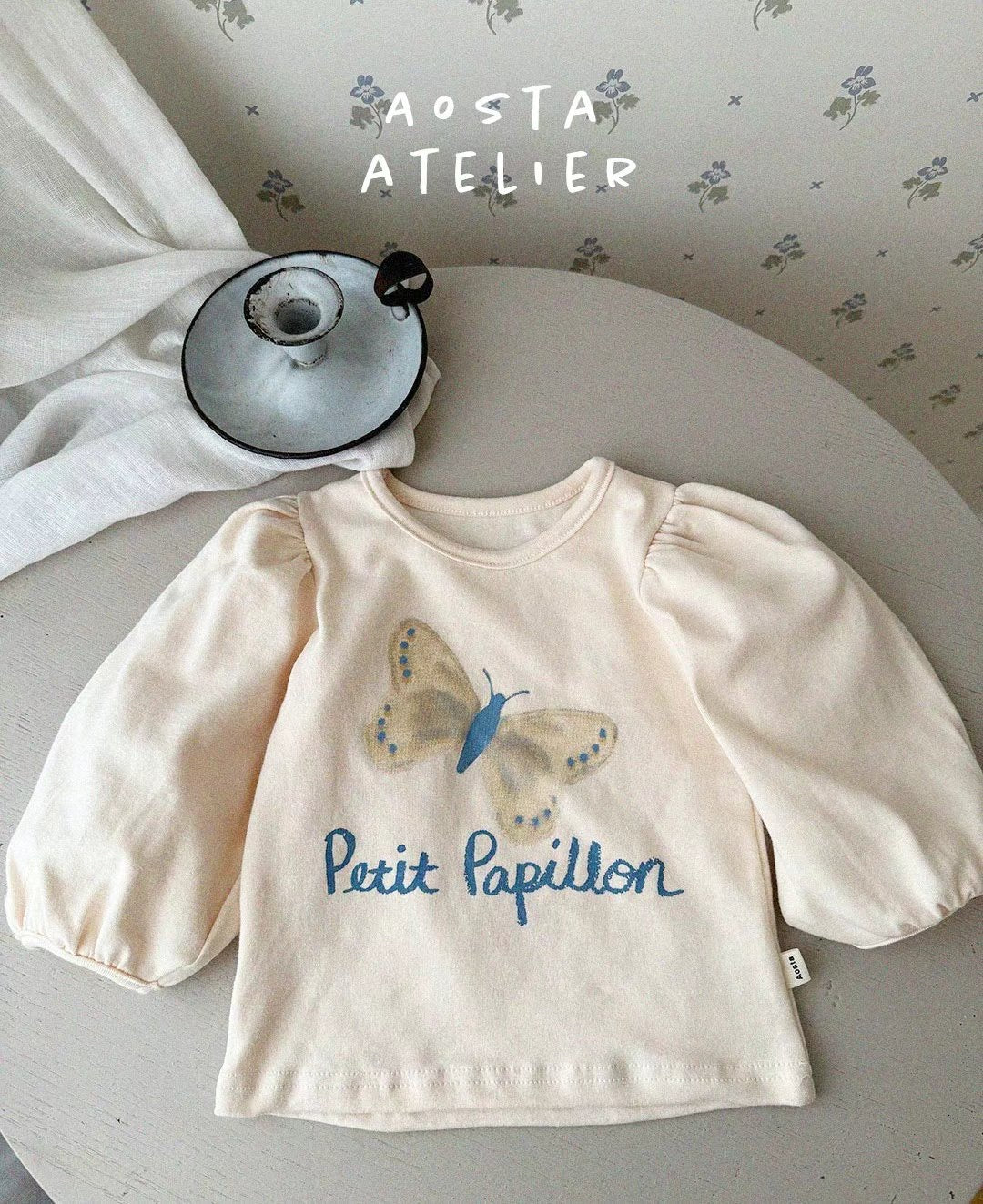 Petit Papillon泡泡袖上衣🎀✨