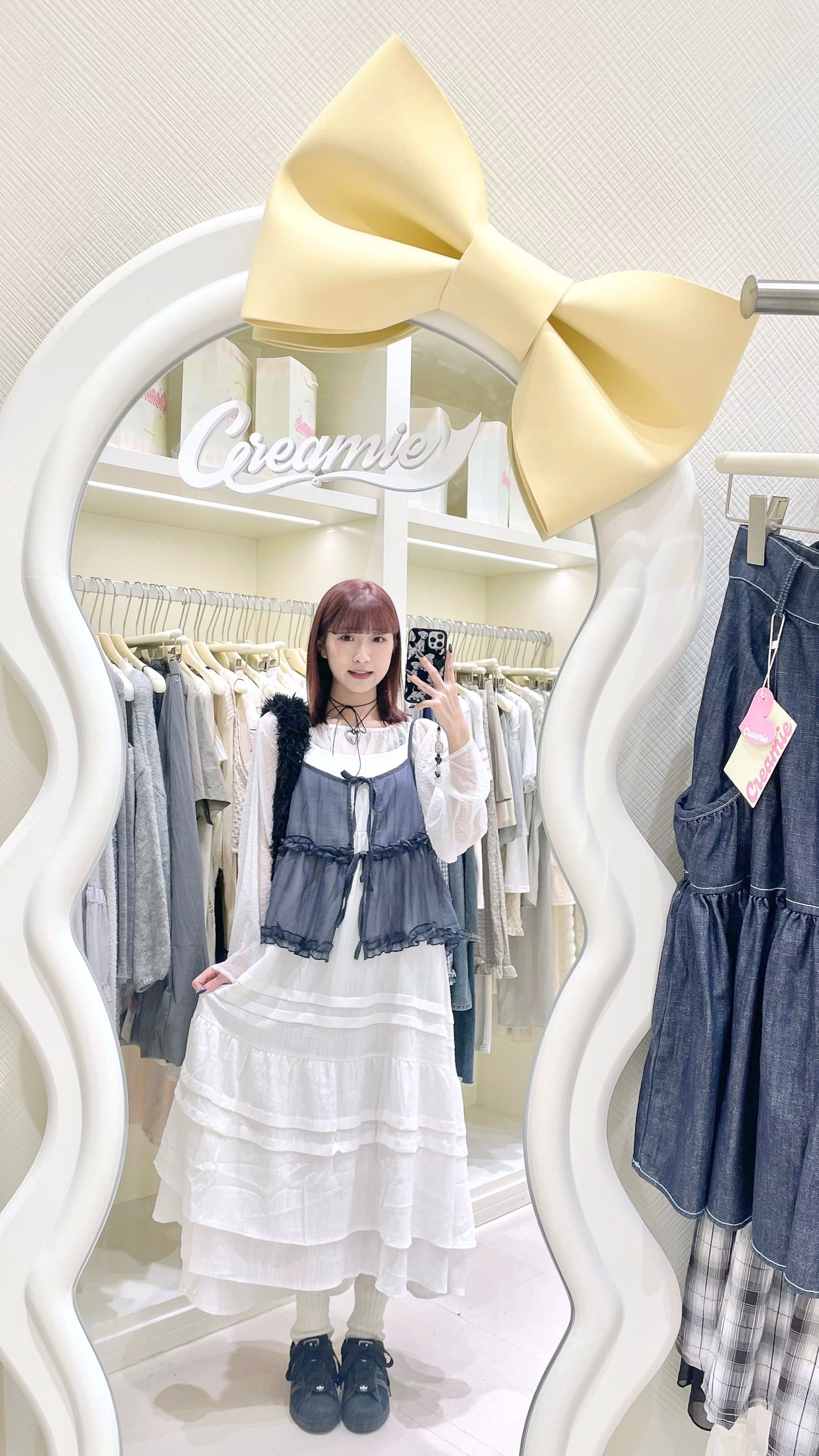 日系Ruffle綁帶馬甲🩶