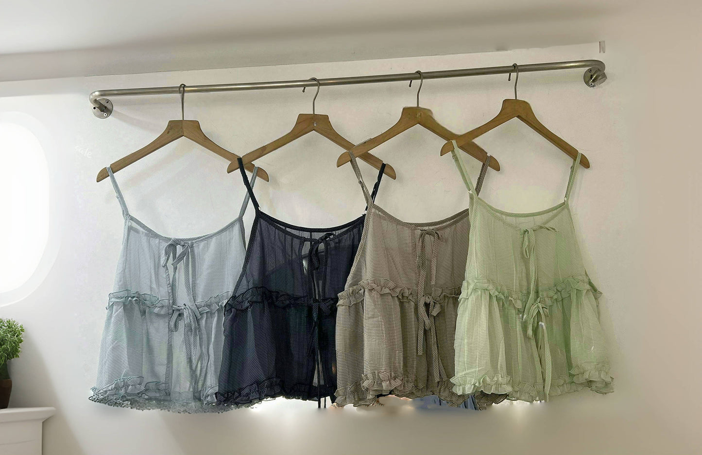 日系Ruffle綁帶馬甲🩶