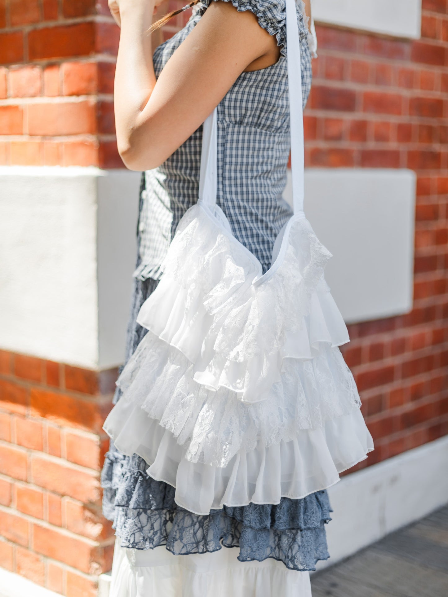 夏日日系蛋糕長裙🤍