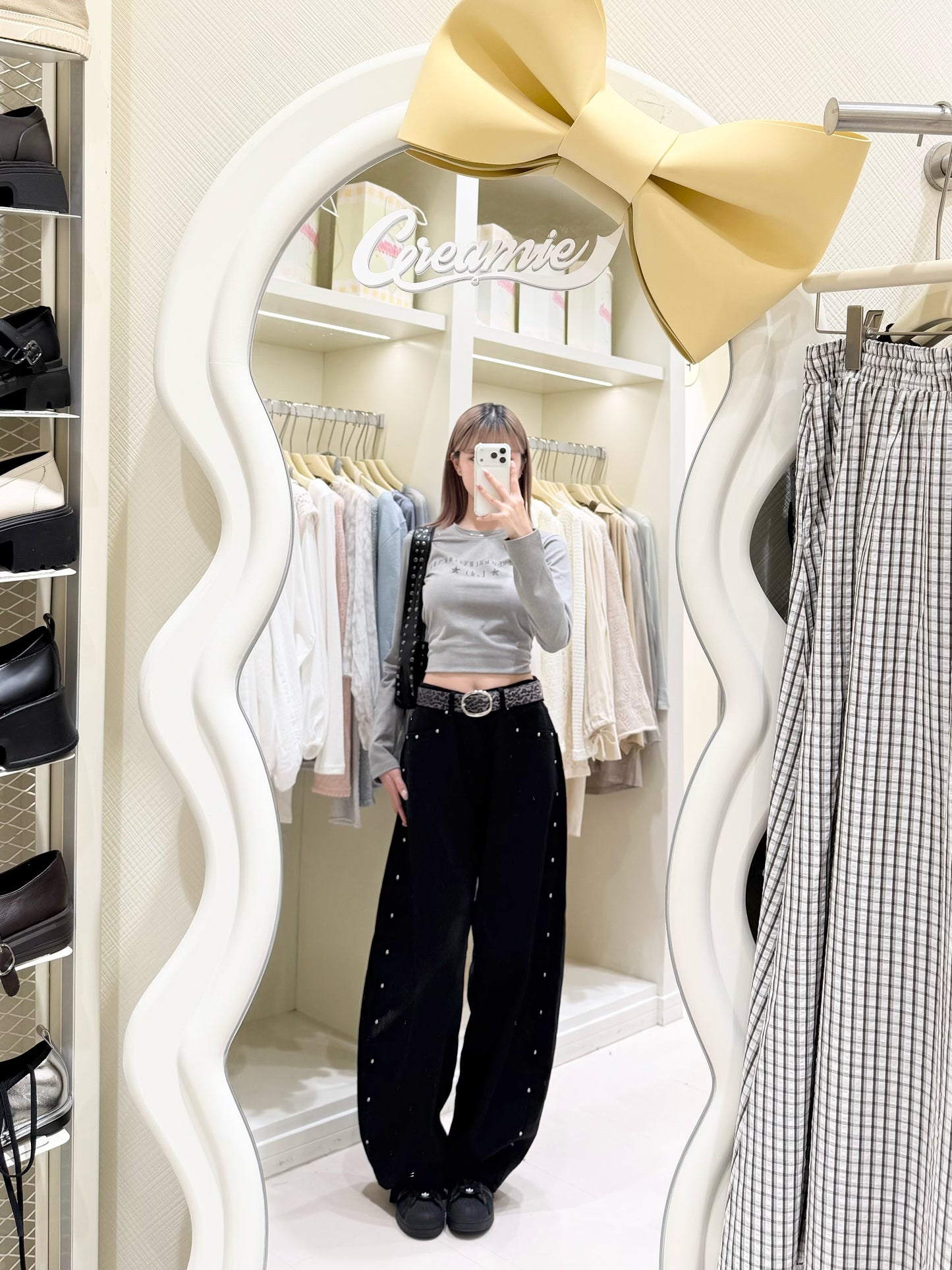 ✫ 韓系貼身星星長袖套裝🎧 ✫