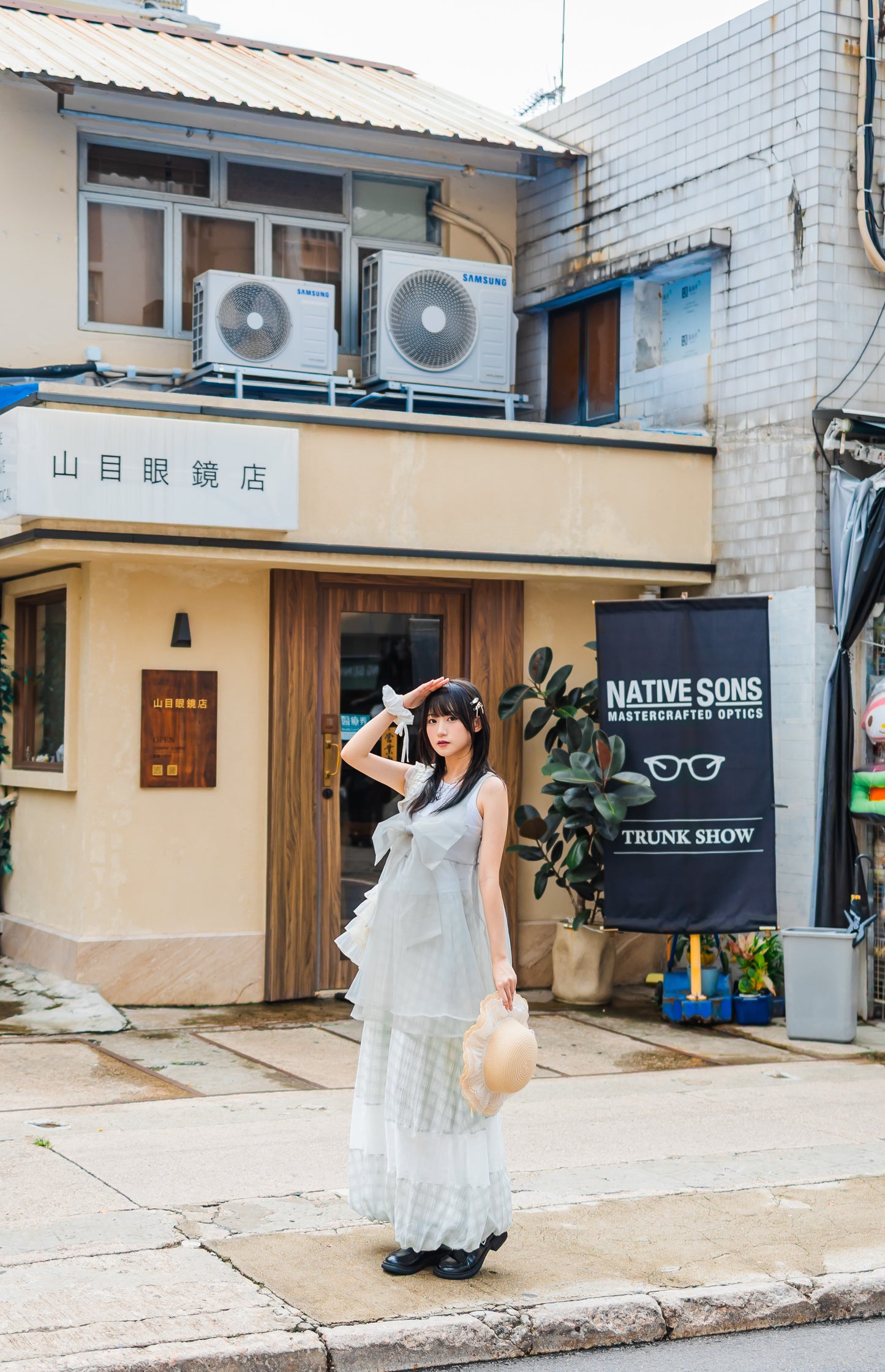 日系甜美格仔泡泡裙🤹🏻‍♀️🌼