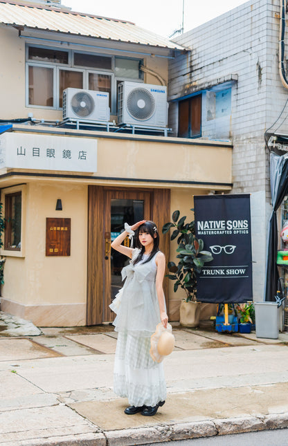 日系甜美格仔泡泡裙🤹🏻‍♀️🌼
