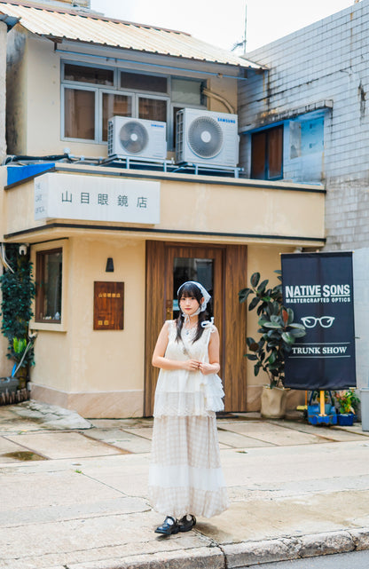日系甜美泡泡裙-杏色🤹🏻‍♀️🌼