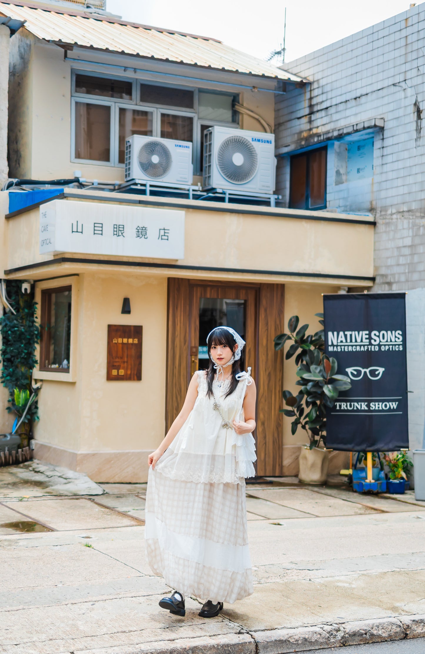 👒田園度假風蕾絲背心
