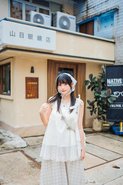 日系甜美泡泡裙-杏色🤹🏻‍♀️🌼