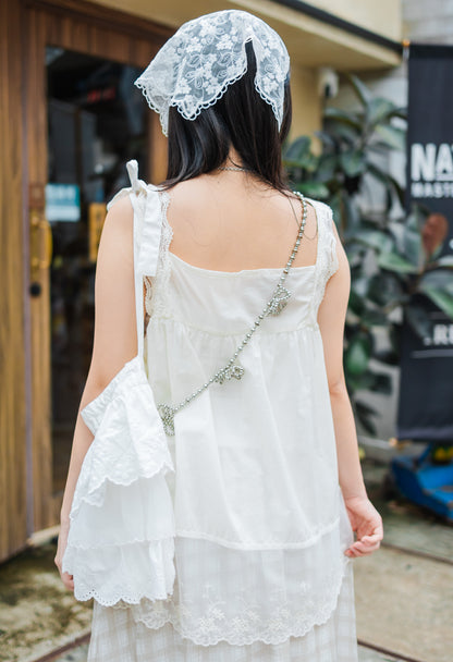 日系甜美泡泡裙-杏色🤹🏻‍♀️🌼