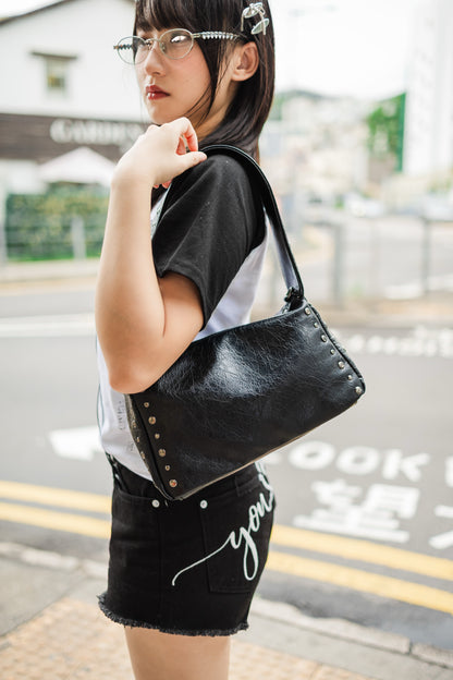 You Love Me❣️拼色字母短褲