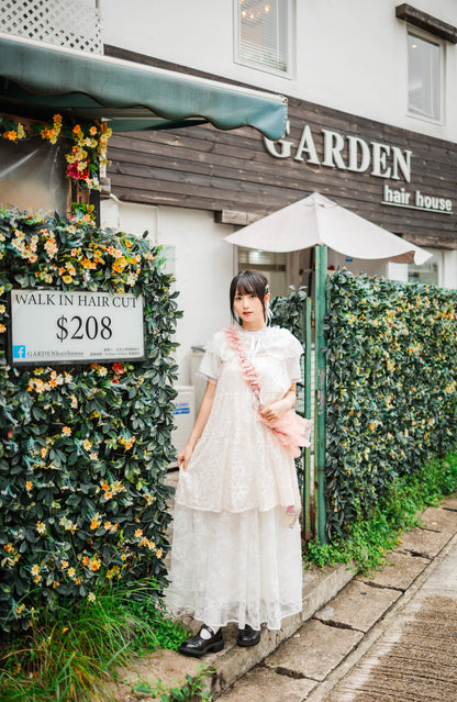 日系蓬蓬玫瑰花長裙🌸