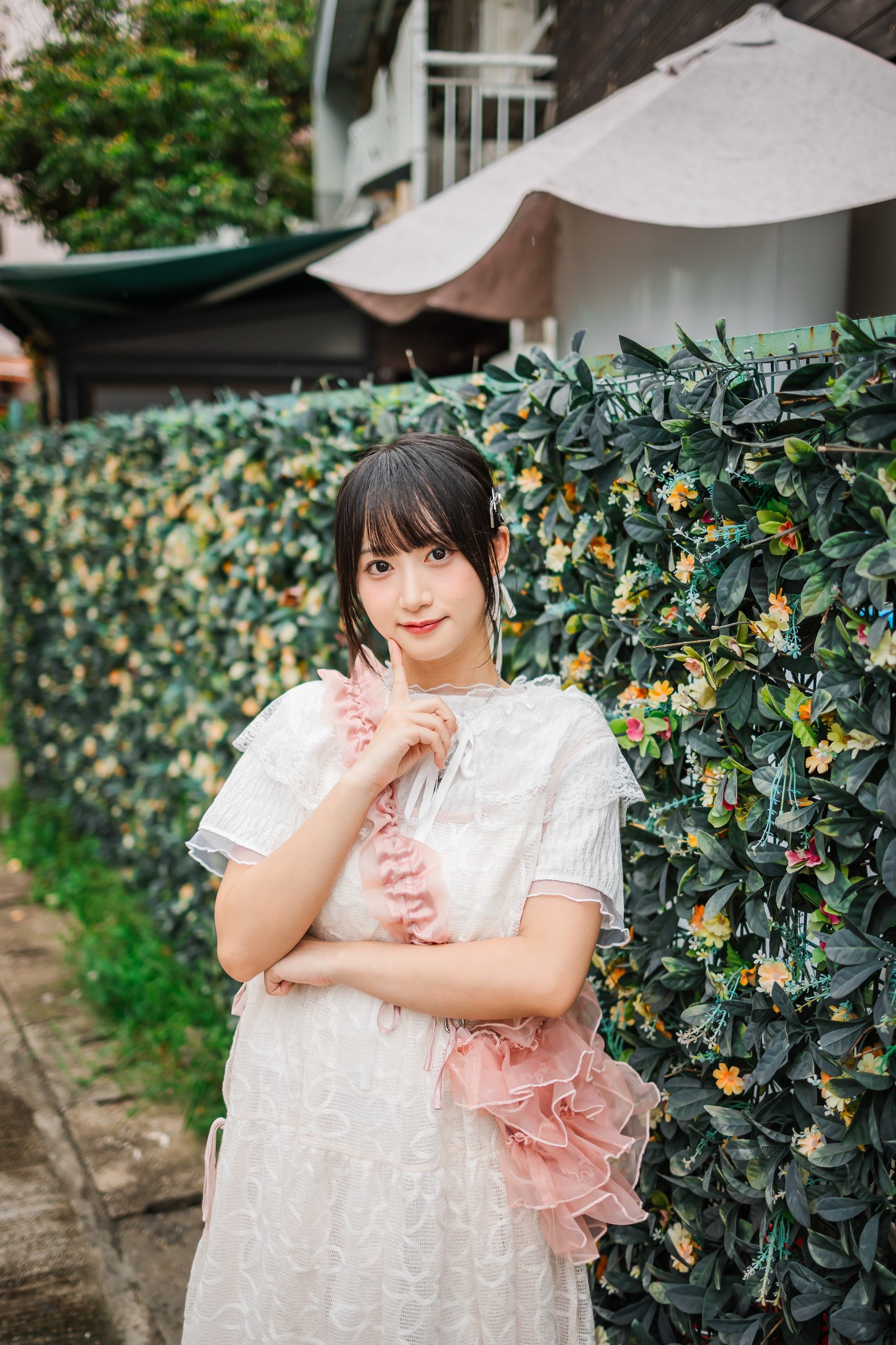 日系蓬蓬玫瑰花長裙🌸