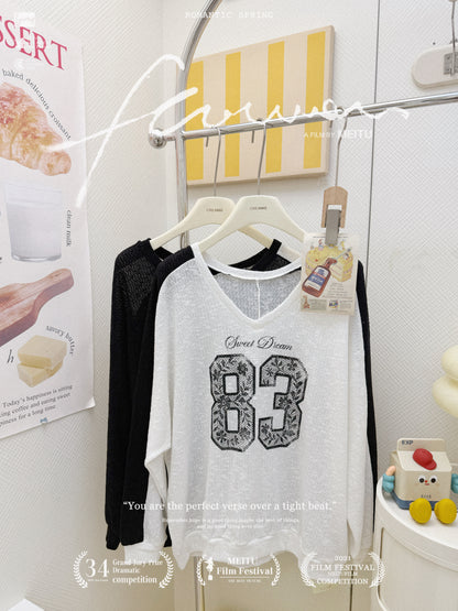 慵懶蕾絲球衣套裝⚾️