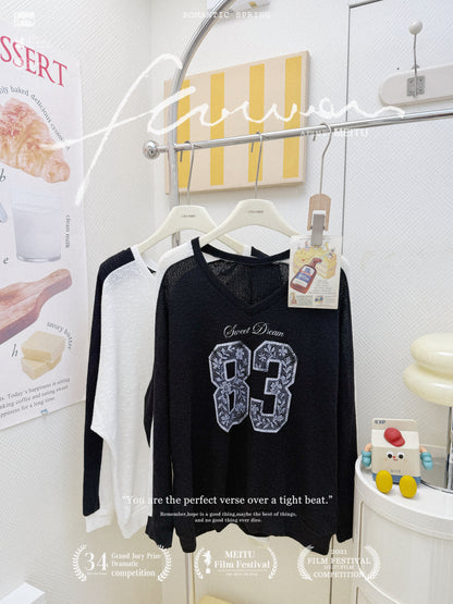 慵懶蕾絲球衣套裝⚾️