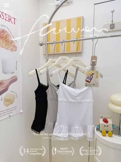 溫柔針織露肩套裝♡⃛⋆⁺